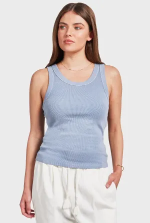 ACADEMY BRAND - Essential Rib Tank - Lavender Ash