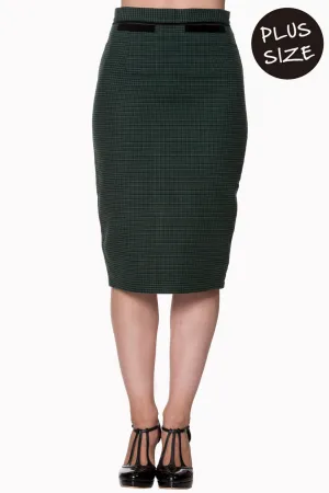 Banned Apparel - Swept Off Her Feet Pencil Skirt