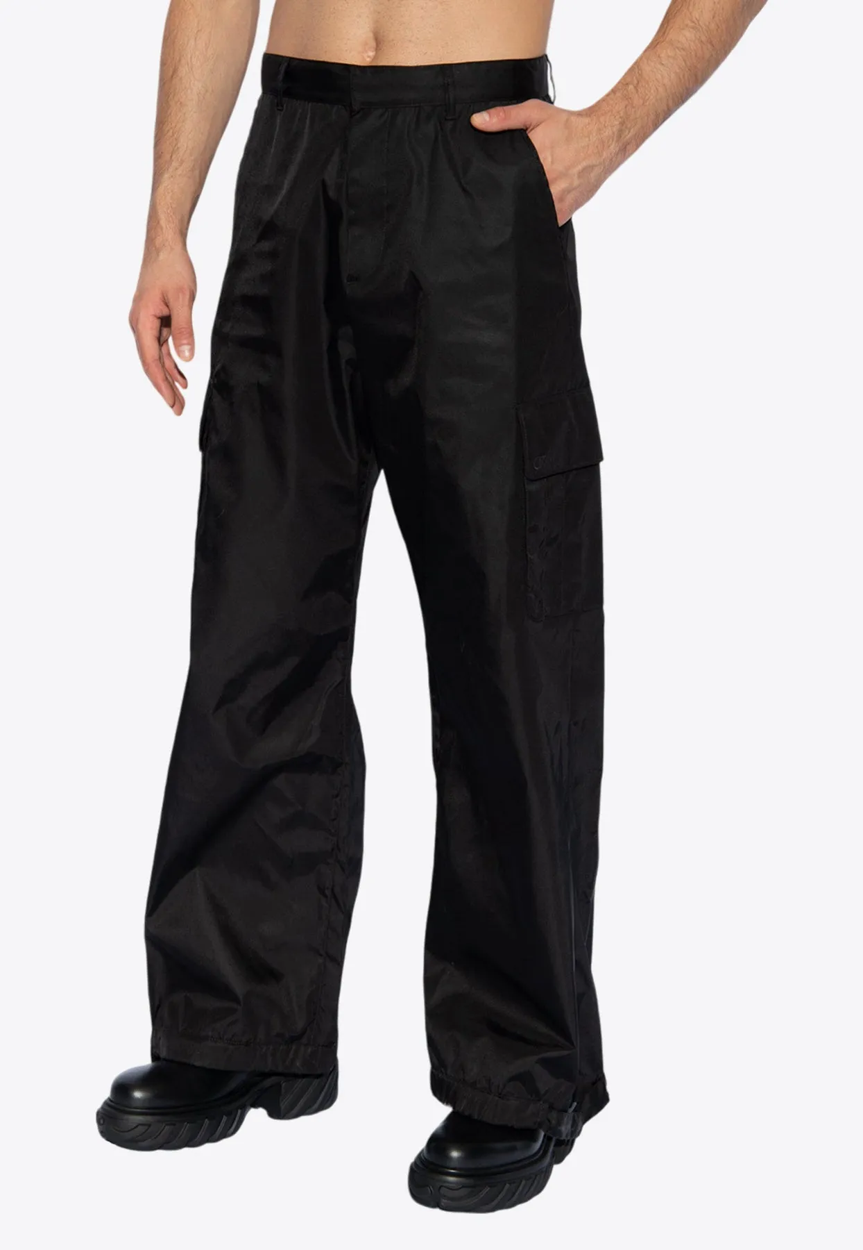 Cargo Straight Pants