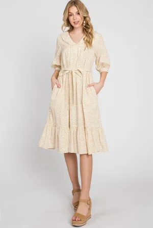 Dainty Yellow Floral