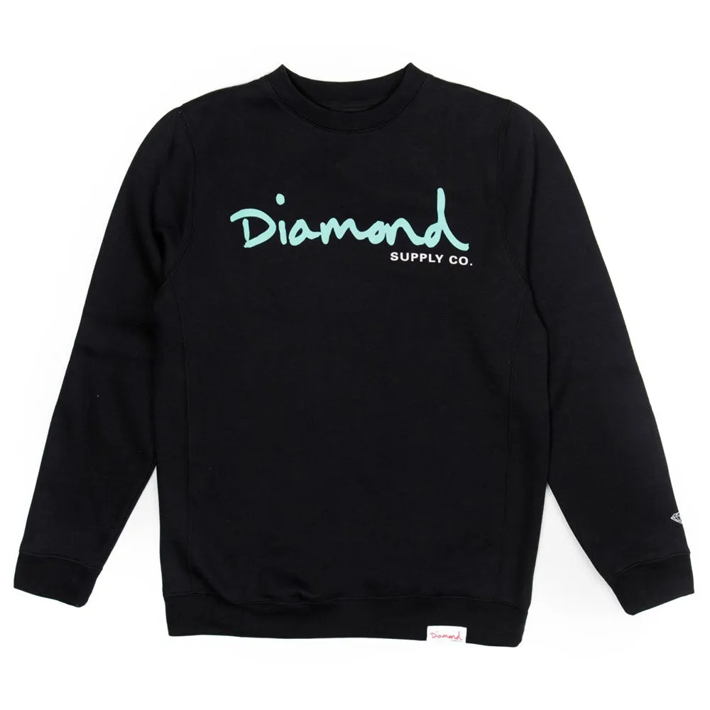 Diamond Supply Co OG Script Core Sweatshirt Black
