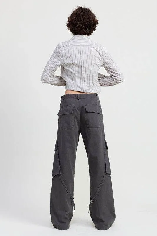 Emory Park Cargo Pants With Pocket Detail