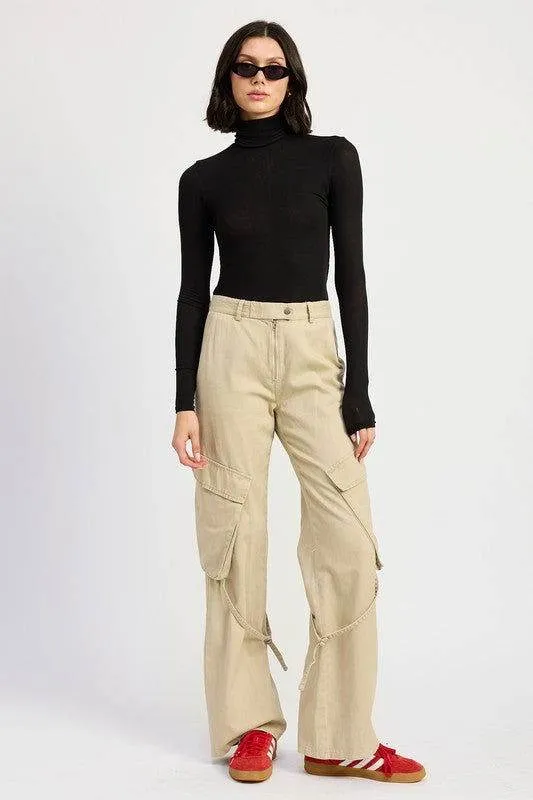 Emory Park Cargo Pants With Pocket Detail