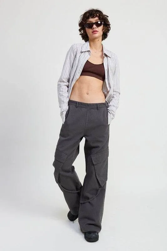 Emory Park Cargo Pants With Pocket Detail