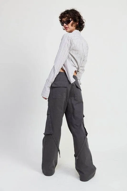 Emory Park Cargo Pants With Pocket Detail