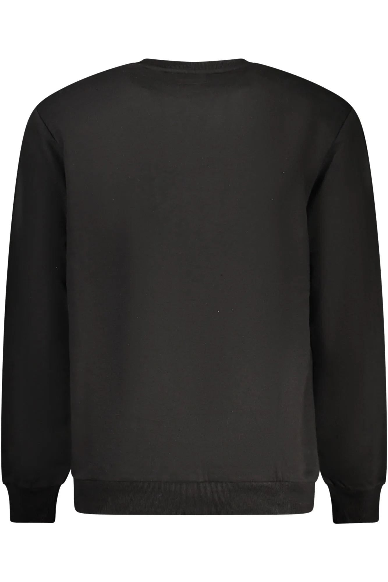 FILA BLACK MEN'S ZIP-FREE SWEATSHIRT