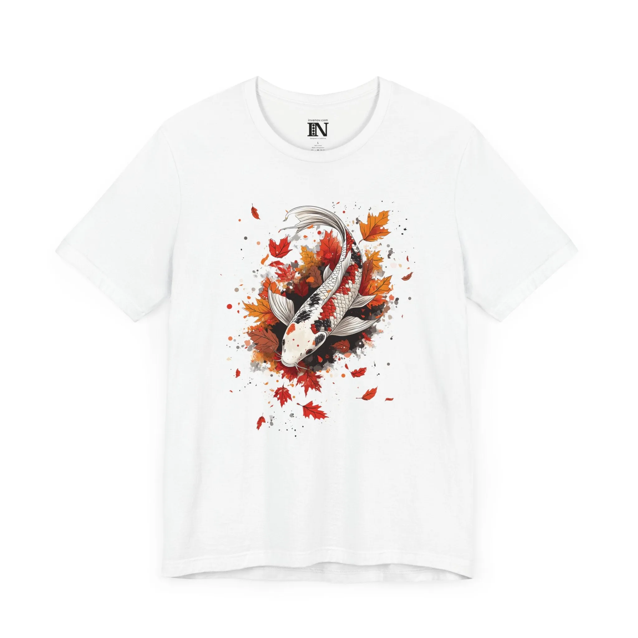 Koi Fish Shirt, Fall Autumn Season Shirt, Fresh Water Aquatic Life TShirt, Aquarium TShirt, Fish Lover Gift, Aesthetic Shirt, Gold Fish Tee