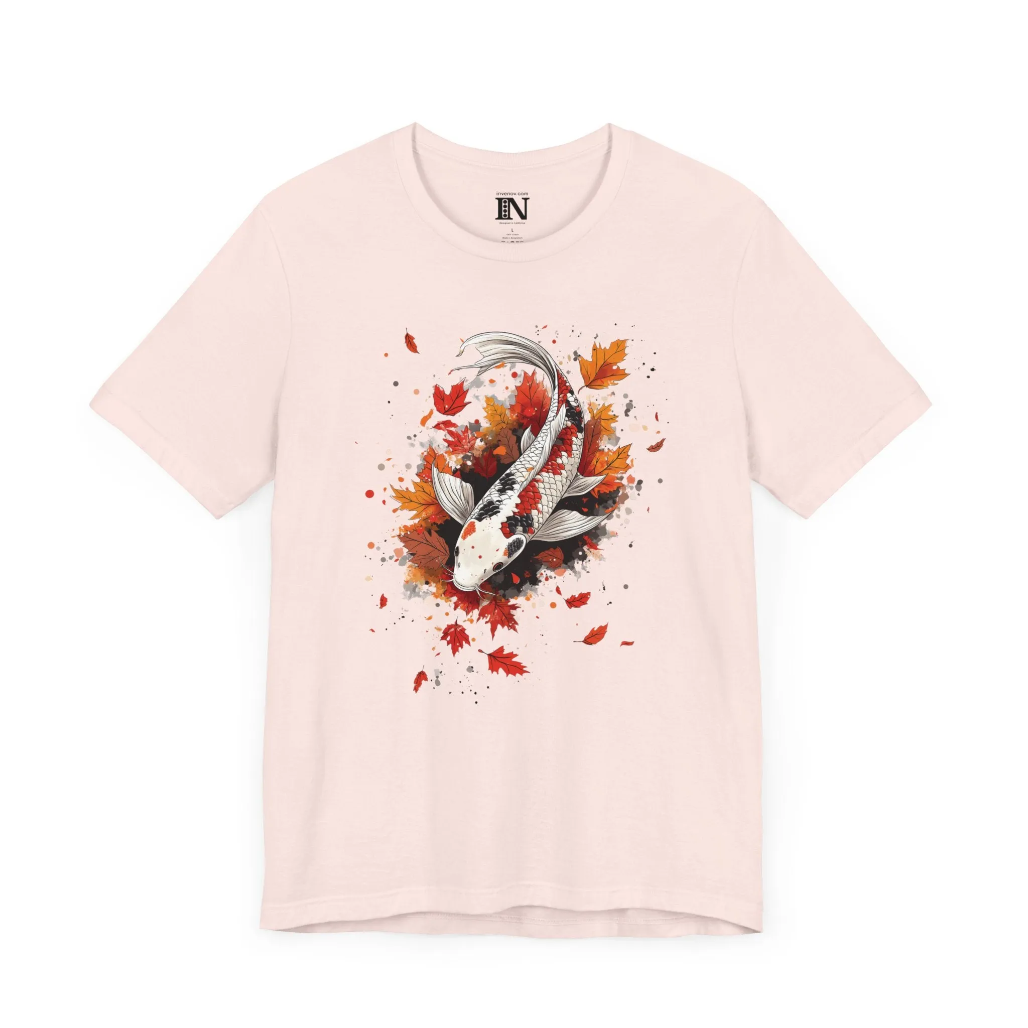 Koi Fish Shirt, Fall Autumn Season Shirt, Fresh Water Aquatic Life TShirt, Aquarium TShirt, Fish Lover Gift, Aesthetic Shirt, Gold Fish Tee