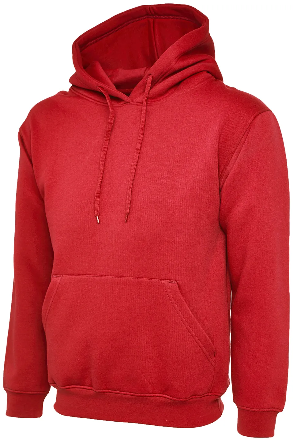 Ladies Deluxe Hooded Sweatshirt | Red