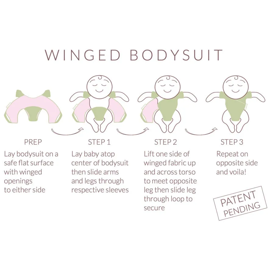 LONG SLEEVE WINGED BODYSUIT