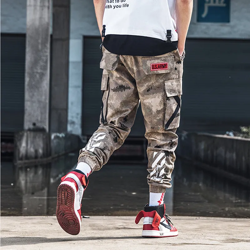 Men's Casual Cotton Cargo Pants
