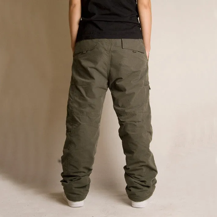 Men's Casual Thick Cargo Hip-Hop Style Pants