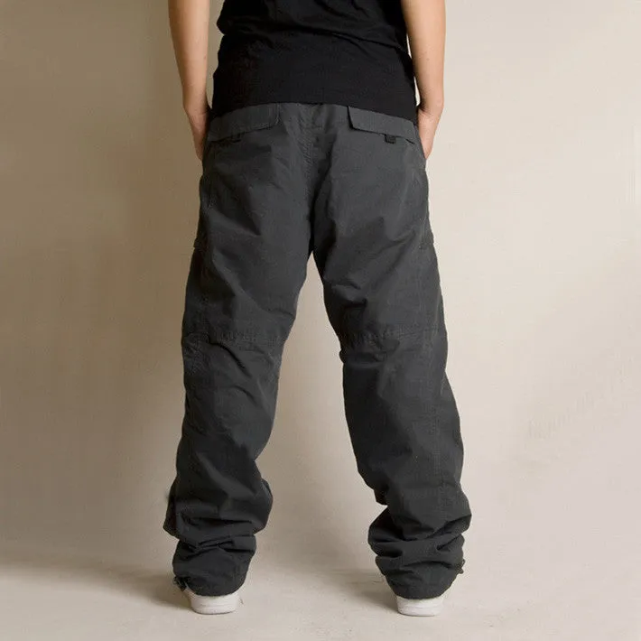 Men's Casual Thick Cargo Hip-Hop Style Pants