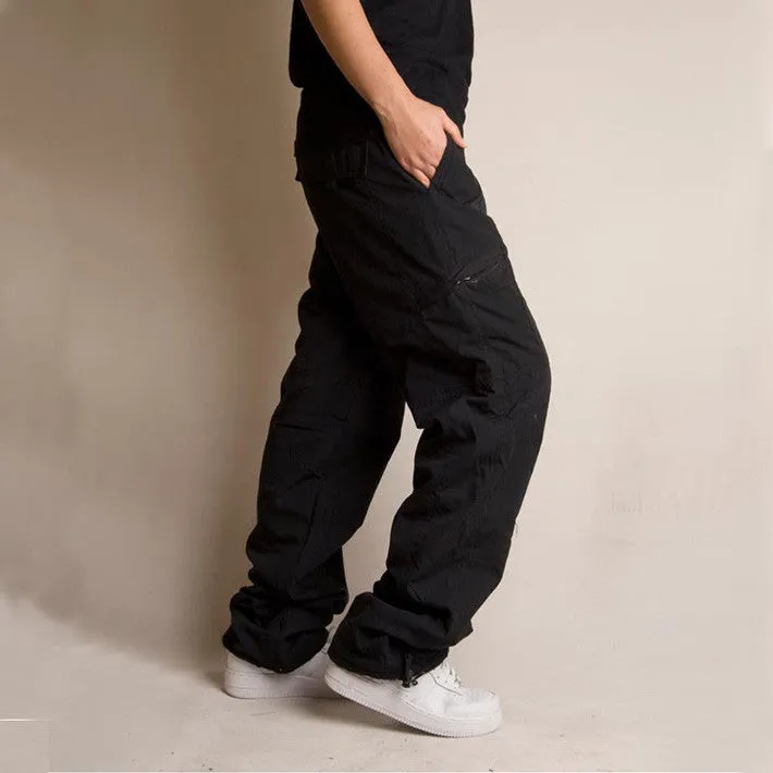Men's Casual Thick Cargo Hip-Hop Style Pants