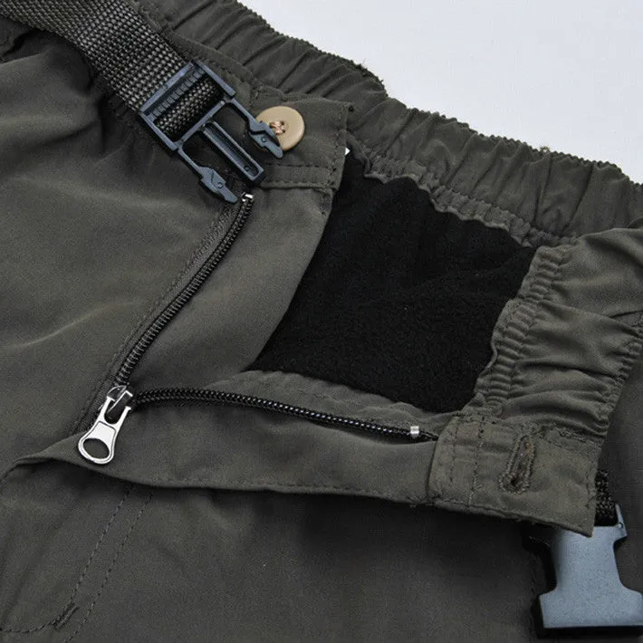 Men's Casual Thick Cargo Hip-Hop Style Pants
