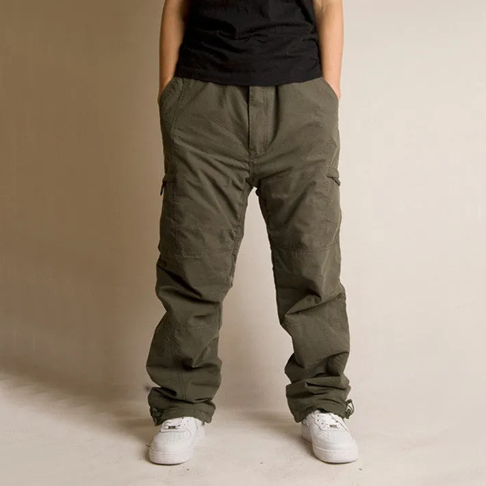 Men's Casual Thick Cargo Hip-Hop Style Pants