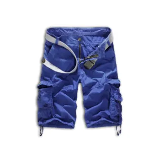 Mens Long Cargo Shorts