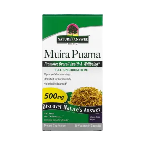 Nature’s Answer - Muira-Puama Bark, 90 Capsules