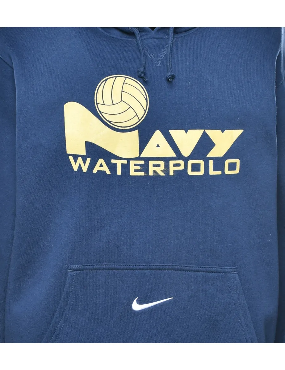 Nike Navy Waterpolo Printed Sweatshirt - S