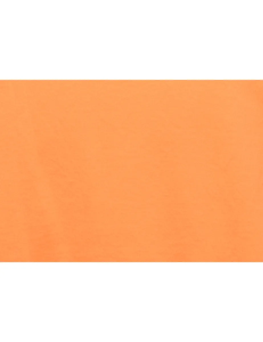 Orange Plain Sweatshirt - L