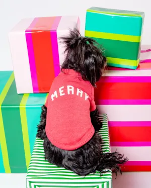 "Merry" Holiday Sweatshirt for Dogs (SALE)