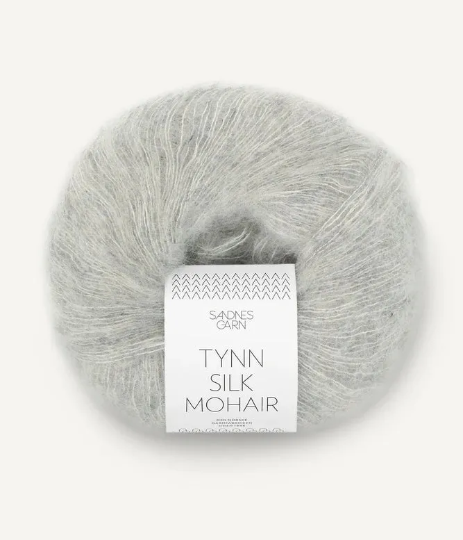 Sandnes Garn Tynn Silk Mohair 57% mohair, 28% silk and 15% wool