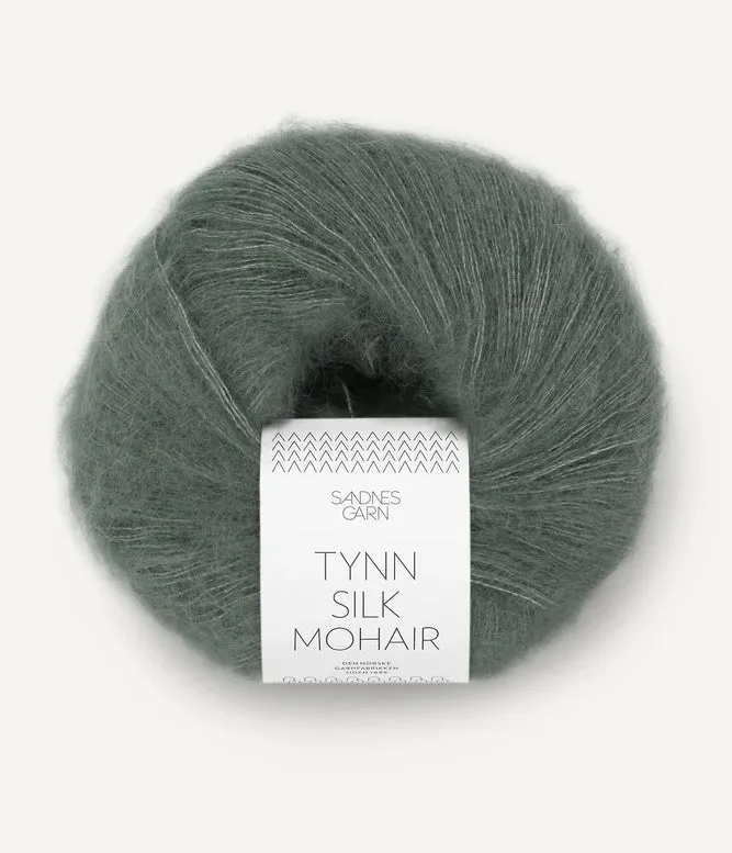 Sandnes Garn Tynn Silk Mohair 57% mohair, 28% silk and 15% wool