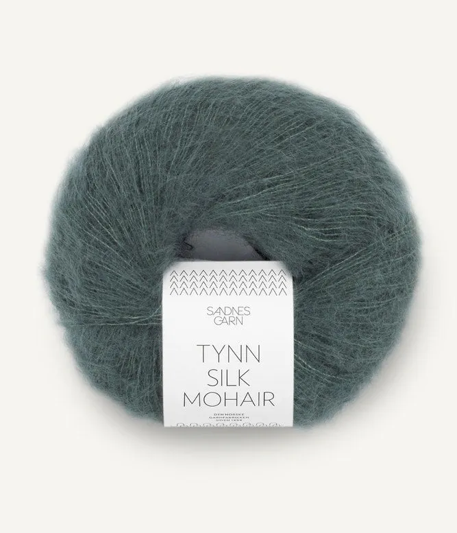 Sandnes Garn Tynn Silk Mohair 57% mohair, 28% silk and 15% wool