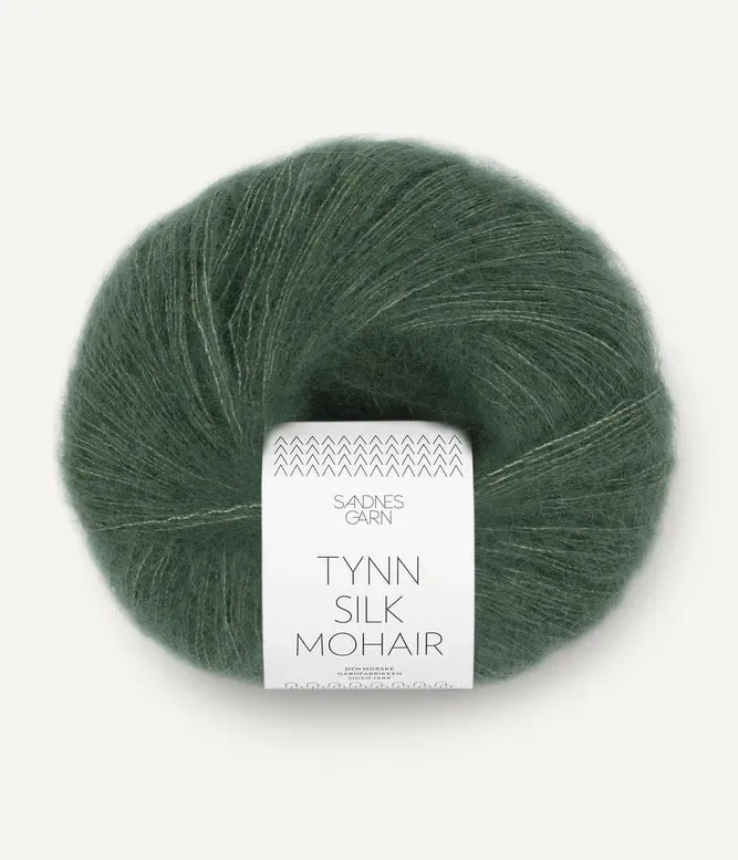 Sandnes Garn Tynn Silk Mohair 57% mohair, 28% silk and 15% wool