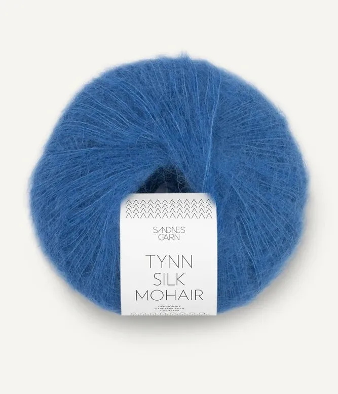 Sandnes Garn Tynn Silk Mohair 57% mohair, 28% silk and 15% wool