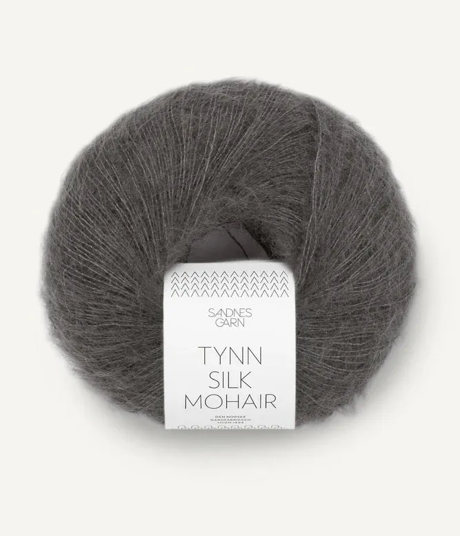 Sandnes Garn Tynn Silk Mohair 57% mohair, 28% silk and 15% wool