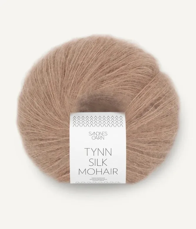 Sandnes Garn Tynn Silk Mohair 57% mohair, 28% silk and 15% wool