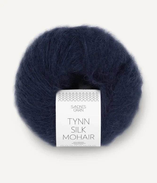 Sandnes Garn Tynn Silk Mohair 57% mohair, 28% silk and 15% wool