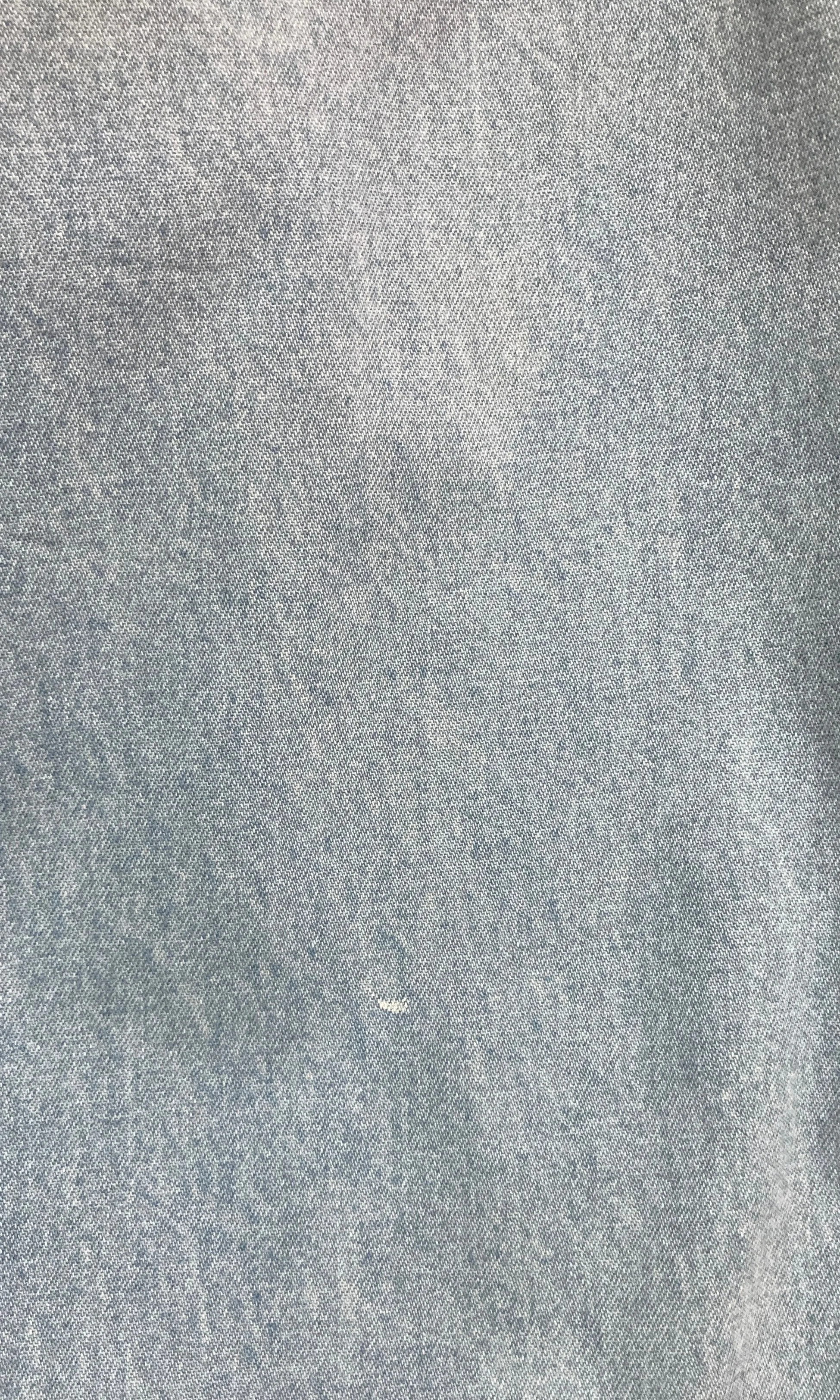 snowman embroidered denim overall