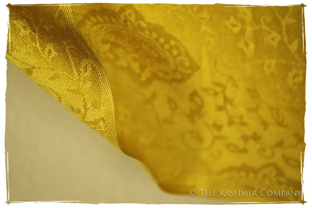 The Princess Buttercup Gold Silk Scarf