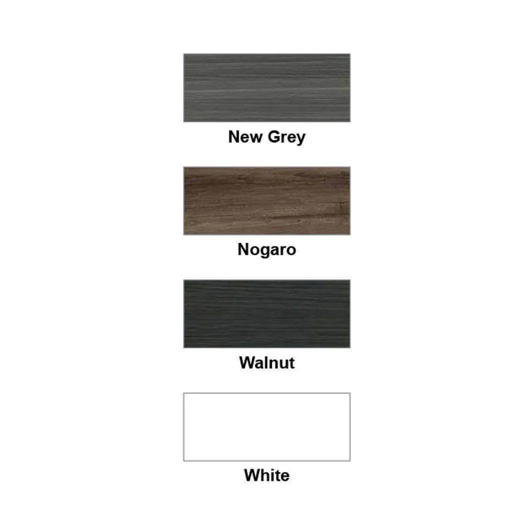 Valkyrie Modular Wardrobe (White with Frosted Glass)