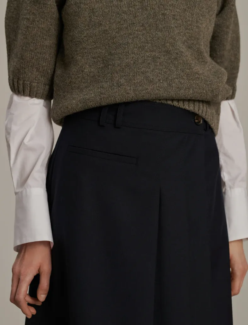 Varna Skirt in Navy