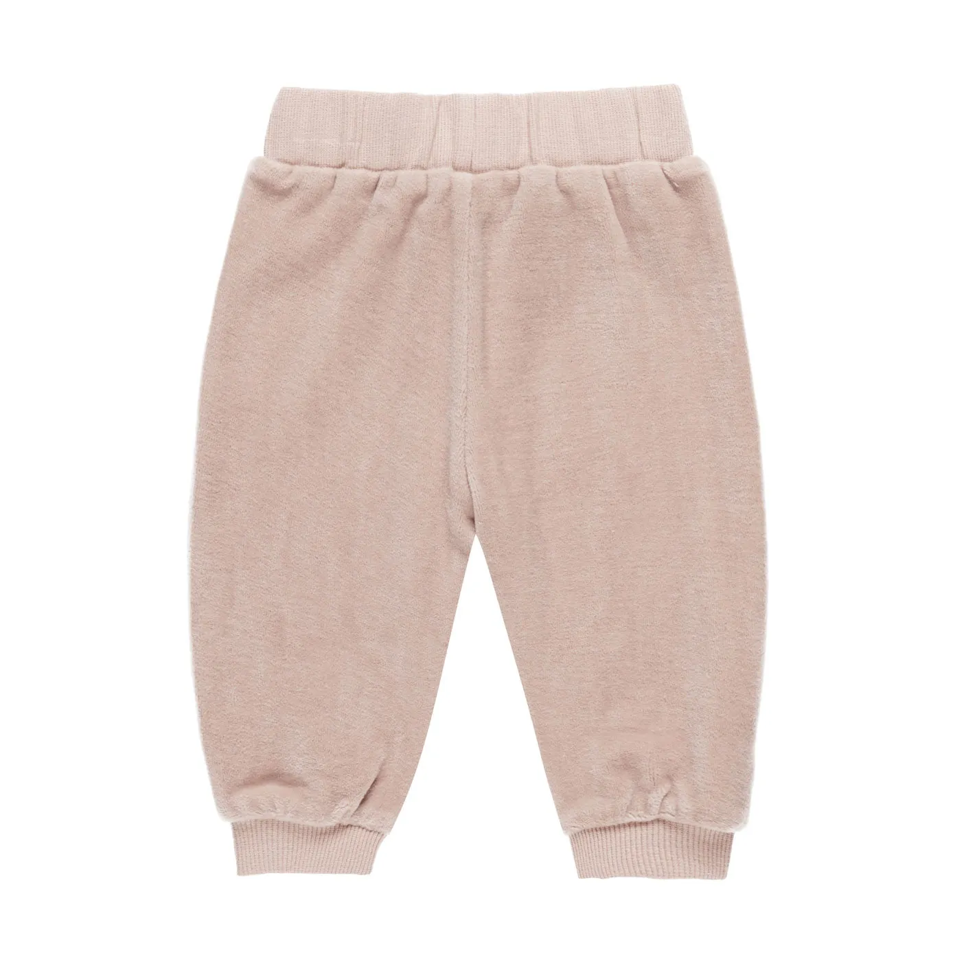Velour Relaxed Sweatpant - Blush - FINAL SALE