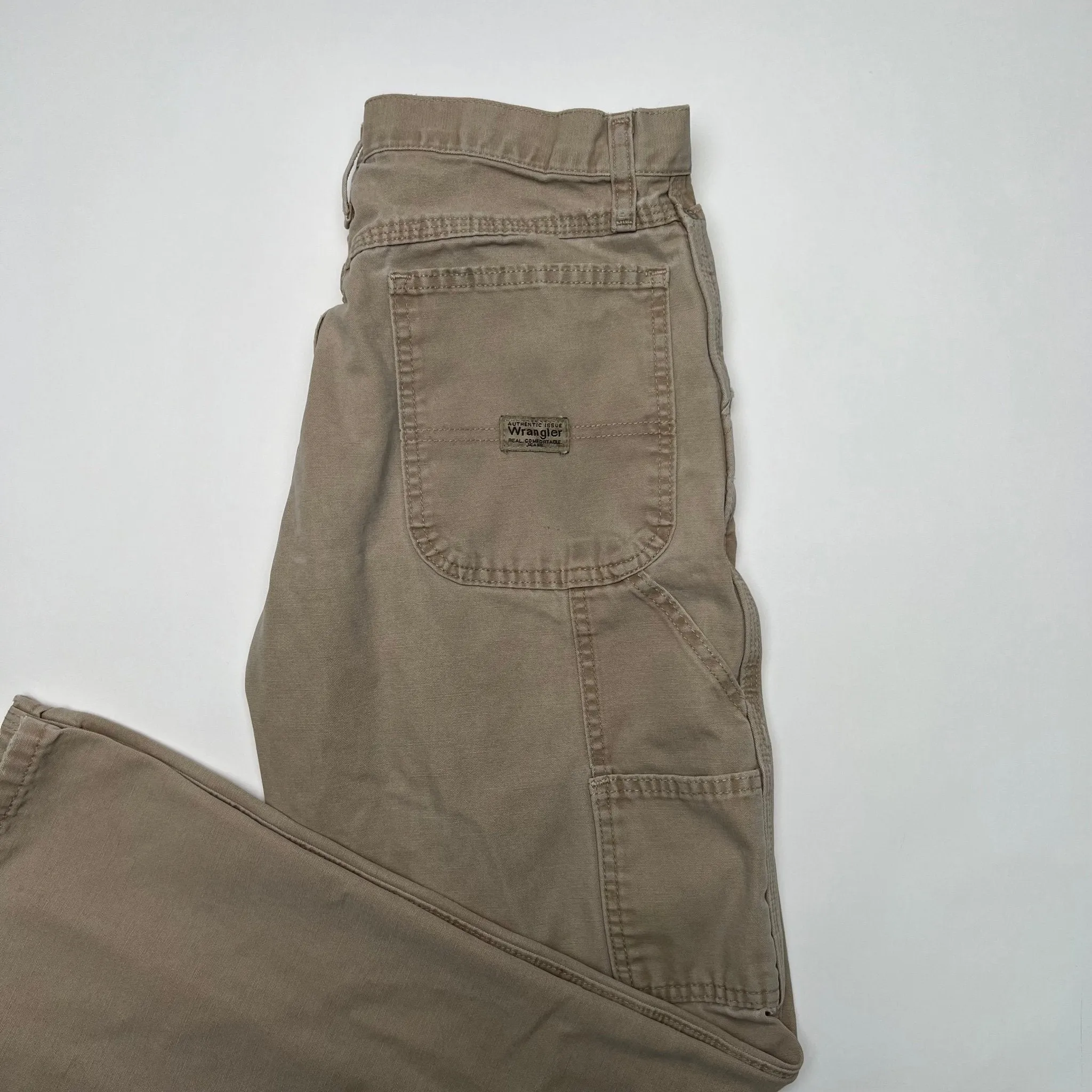 Vintage Beige Wrangler Cargo Pants (30 x 32)