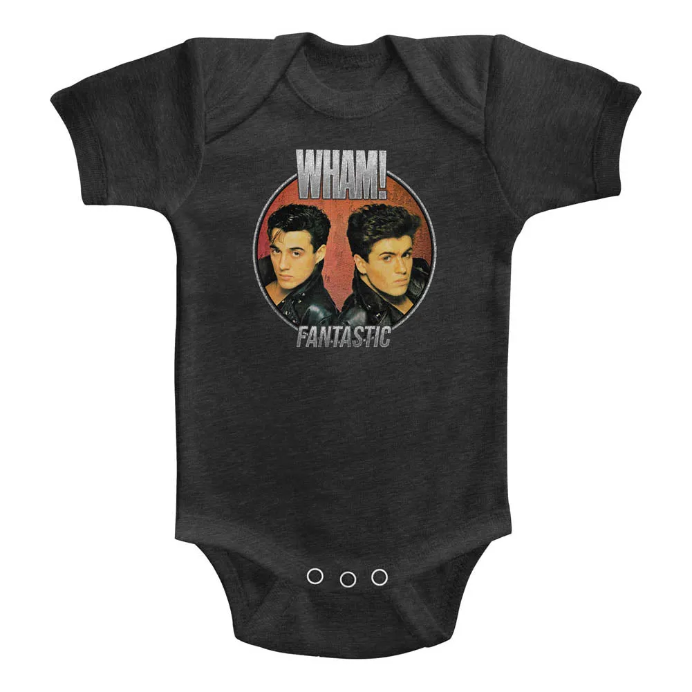 Wham Fantastic Circle Baby Heather Bodysuit