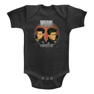 Wham Fantastic Circle Baby Heather Bodysuit