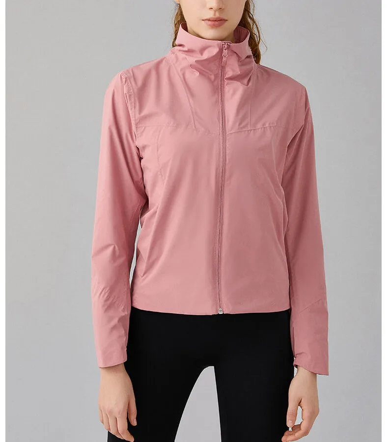 Women's Lightweight Windproof Waterproof Hiking Jacket
