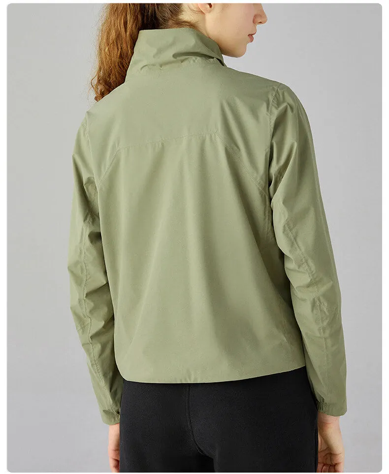 Women's Lightweight Windproof Waterproof Hiking Jacket
